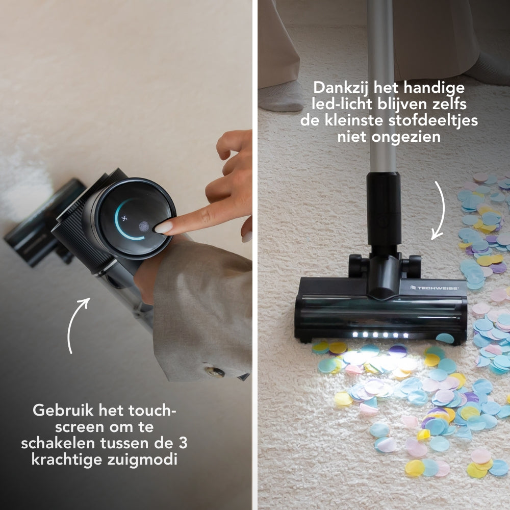 TV1 Aspiradora vertical sin cable | 90 minutos de autonomía