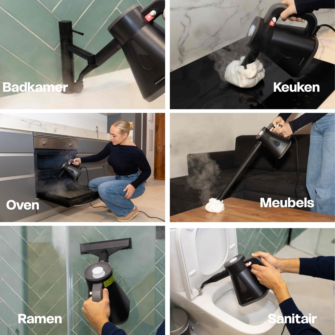 Limpiador de vapor de mano TS Compact