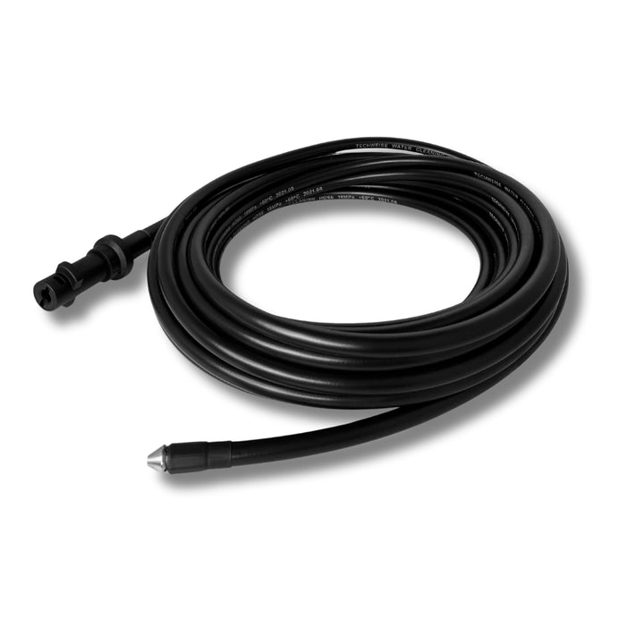 Manguera de alcantarillado 15V con chorro delantero