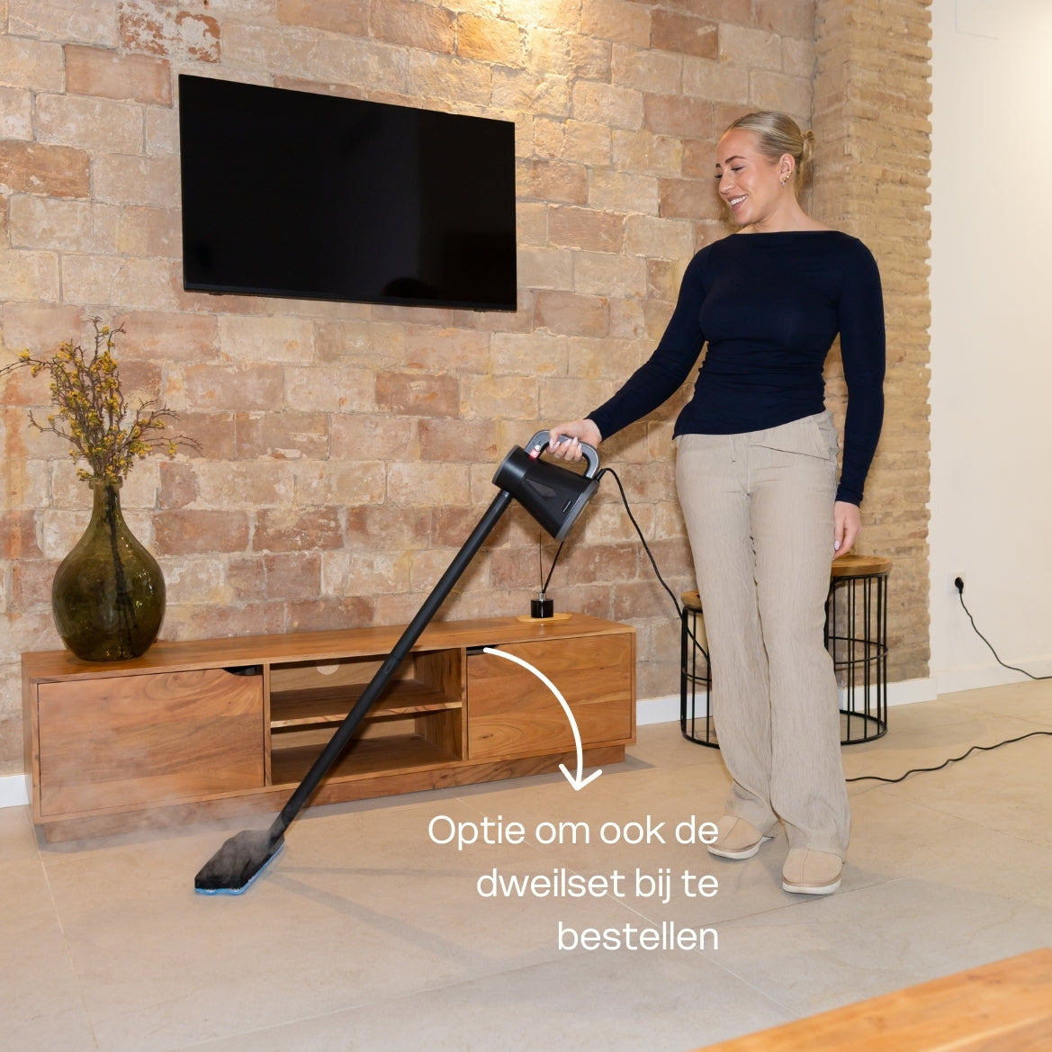 Limpiador de vapor de mano TS Compact